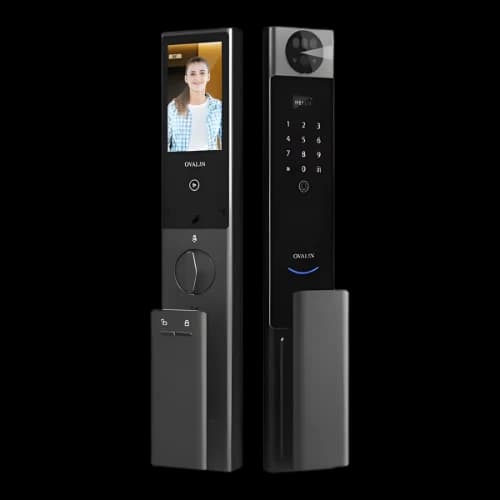 Ovalin EDGE Smart Door Lock with 3D Face Recognition