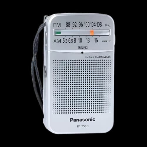 Panasonic RF-P50D Portable AM/FM Pocket Radio