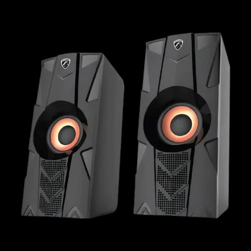 Pc Power HT-919 2:0 Wired Stereo Mini Multimedia Speaker (Black)