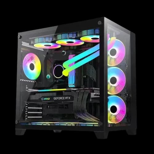 PC Power ICEBERG V2 BK Mid Tower Gaming Casing