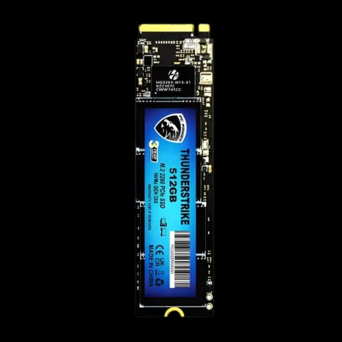 Pc Power Thunderstrike 512GB M.2 NVMe PCle Gen 3x4 SSD