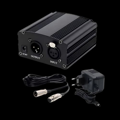 Phantom Power 48V Microphone Condenser Power Supply