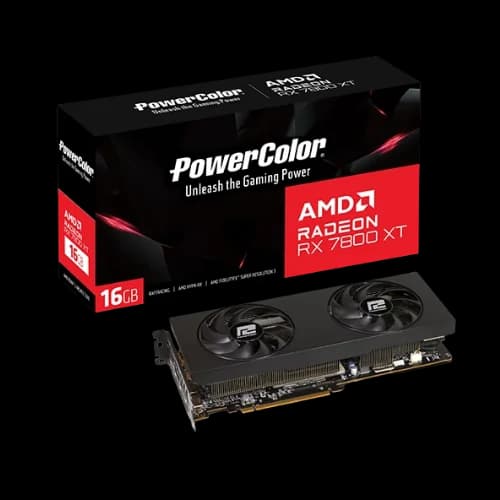 PowerColor AMD Radeon RX 7800 XT 16GB GDDR6 Graphics Card