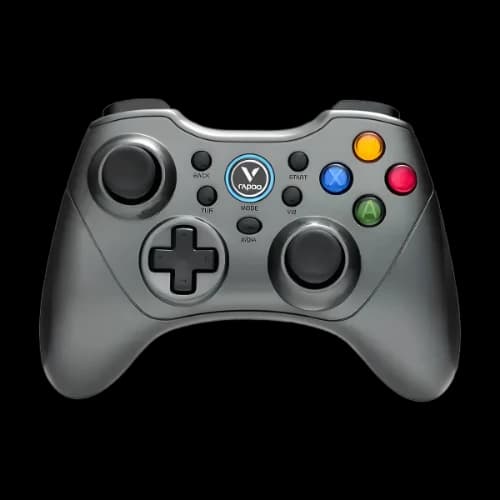 Rapoo VPRO V600S Dual Vibration Motors Gamepad With Nano USB Receiver (Grey)