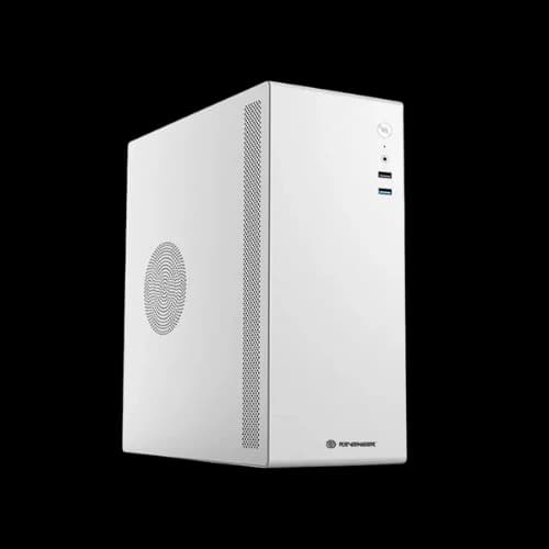 Revenger ECO 200 Mini Tower White Micro-ATX Desktop Casing with Standard PSU