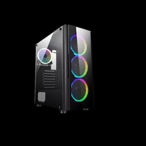 Safeway Tornado MTG-1921 Mid Tower ATX Gaming Case (Black)