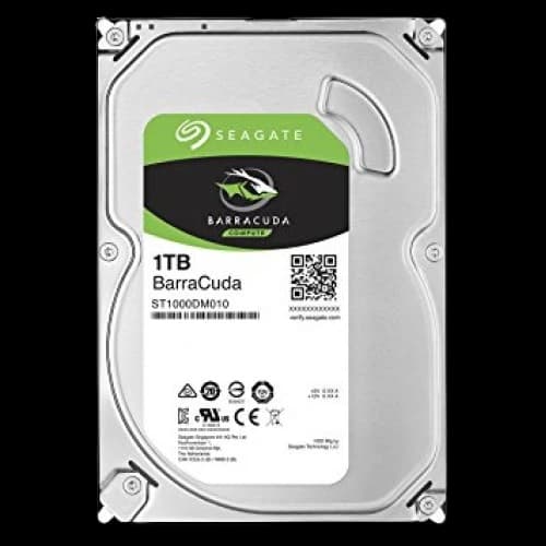 Seagate Internal 1TB SATA Barracuda HDD