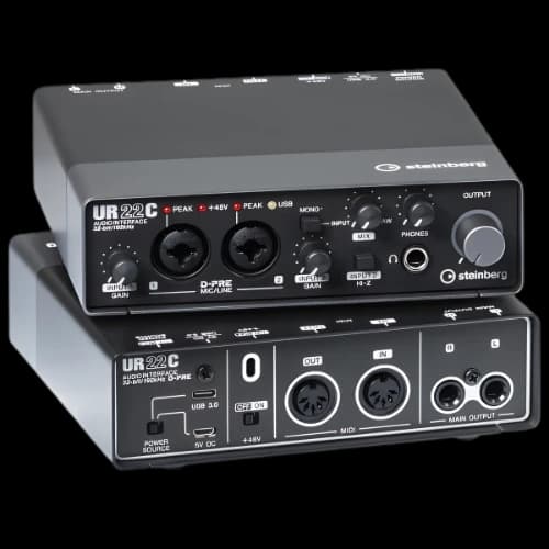 Steinberg UR22C USB Audio Interface for PC and Laptops