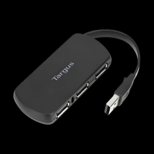 Targus ACH214AP-51 USB Male to Quad USB Hub