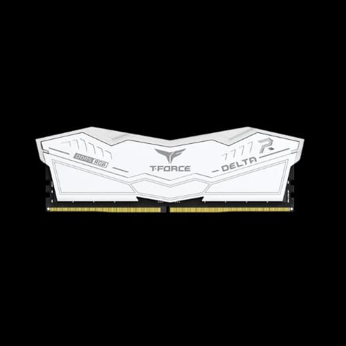 TEAM T-FORCE DELTA RGB 8GB DDR5 6000MHz Gaming RAM (White)