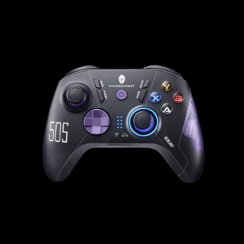 Thunderobot G50s Tri-Mode Hall Trigger Gaming Controller (Black Purple)
