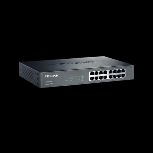 TP-Link TL-SG1016D 16-Port Gigabit Desktop/Rackmount Switch