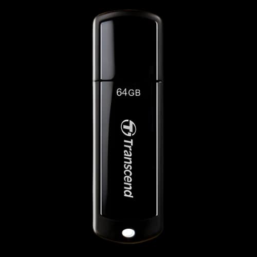 Transcend JetFlash 700 64GB USB 3.1 Black Pen Drive