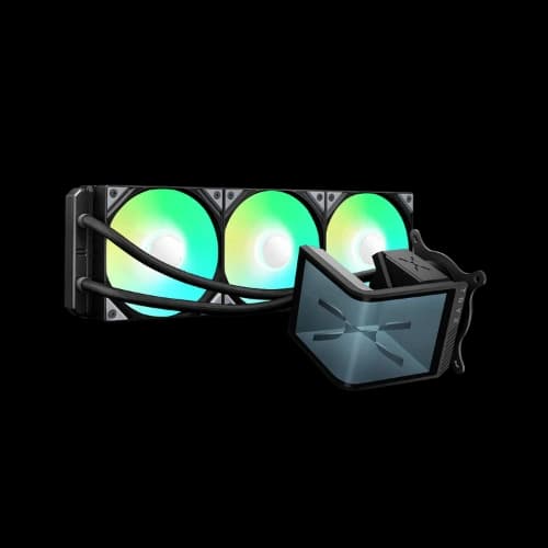 TRYX PANORAMA SE ARGB 360 Black Curved AMOLED Display AIO Liquid Cooler