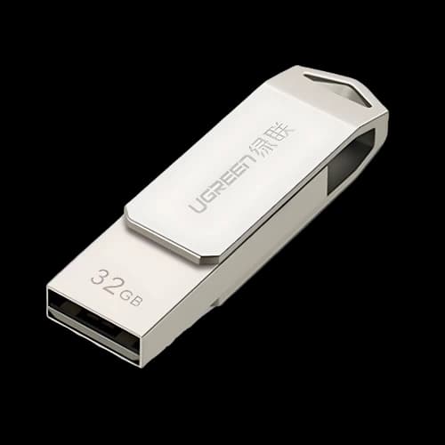 UGREEN 30616 US200 32GB USB 2.0 Gold Pen Drive