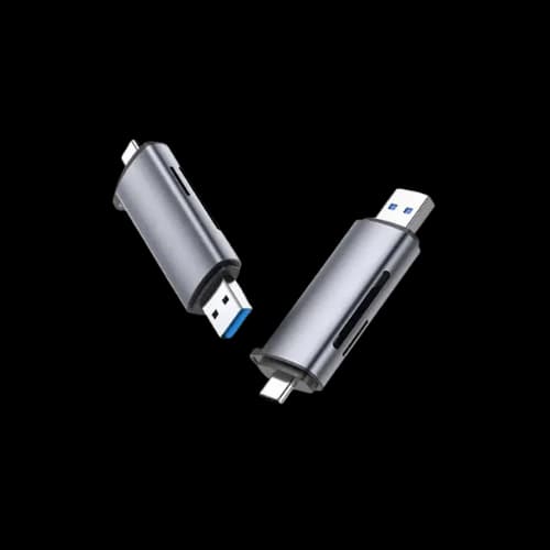 UGREEN CM185 2-in-1 USB C OTG Card Reader