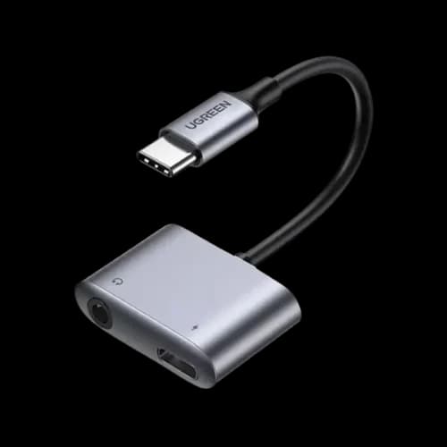 UGREEN CM231 2-in-1 USB C to 3.5mm Adapter