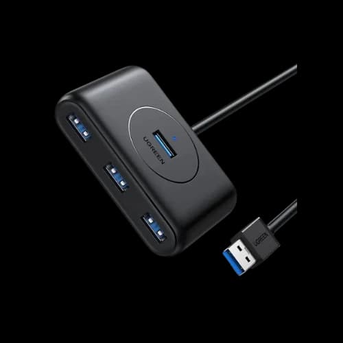 UGREEN CR113 4-in-1 USB 3.0 Hub - 1M