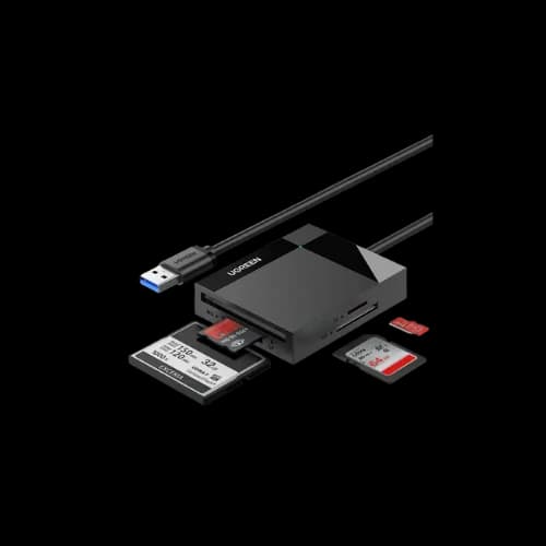 UGREEN CR125 4-in-1 USB 3.0 SD/TF Card Reader