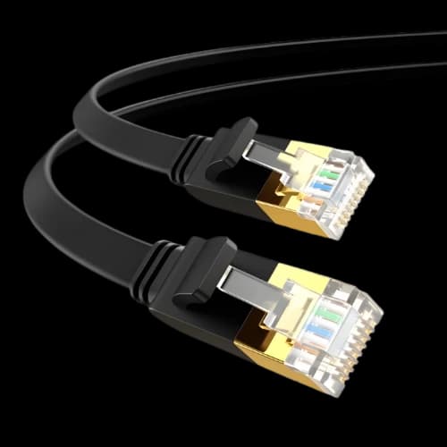 UGREEN NW106 (11260) Cat 7 U/FTP Lan Cable Black 1m