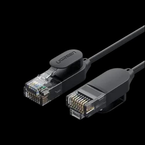 UGREEN NW122 70654 Cat6A UTP Round & Ultra Slim Ethernet Cable Pure Copper 5M