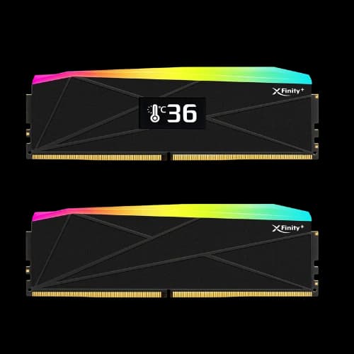 V-COLOR Manta XFinity Plus 32GB (16GBx2) 6000MHz CL30 ARGB Gaming Desktop Ram