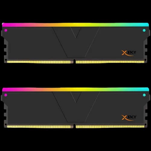 V-COLOR Manta XSky DDR5 32GB (16GBx2) 6000MHz CL30 RGB Gaming Desktop Ram
