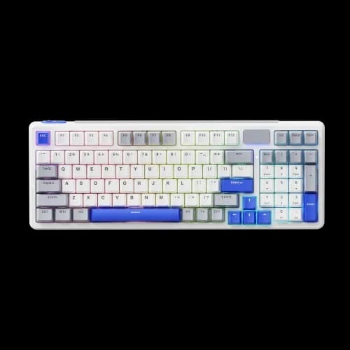 Rapoo V700DIY-98 Multi-Mode Backlit Mechanical Gaming Keyboard (Kailh silver switches)