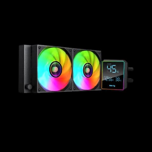 Value Top TYDAL 240D AIO CPU Liquid Cooler (Black)