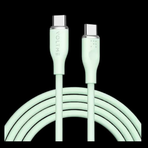 VOLTME Powerlink Moss 60W 1M Type-C Cable (Green)
