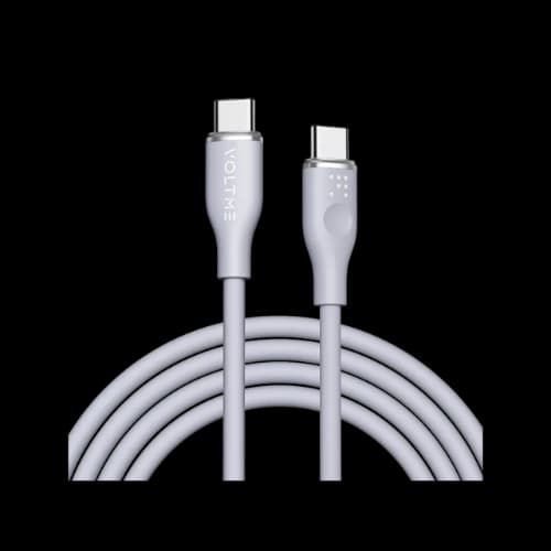 VOLTME Powerlink Moss 60W 1M Type-C Cable (White)