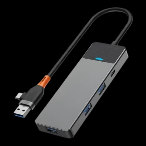 WiWU A431C Linker 4 in 1 USB Hub