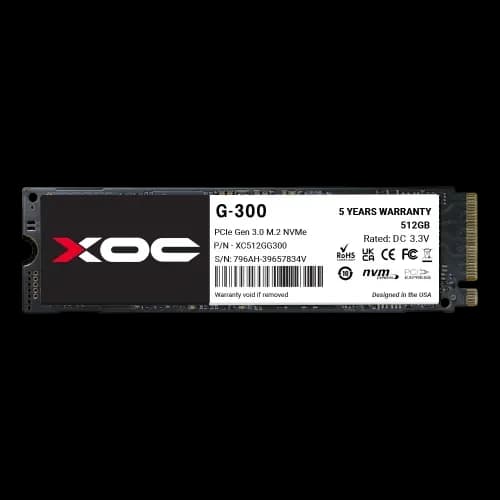 XOC G300 512GB Gen3 NVMe M.2 2280 SSD