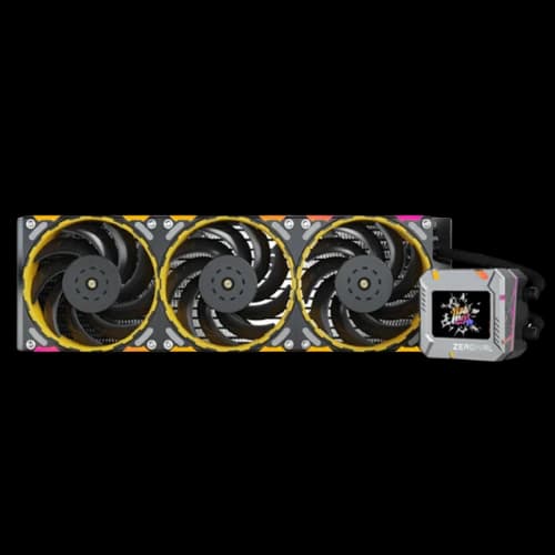 Yeston Zeaginal ZC-Zeus XT 360mm ARGB CPU Liquid Cooler with LCD Display