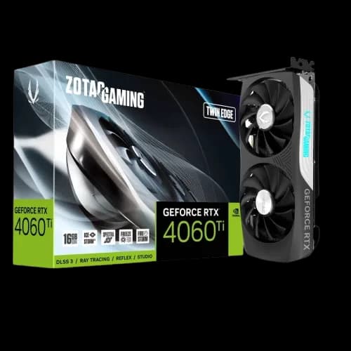 ZOTAC GAMING GeForce RTX 4060 Ti 16GB Twin Edge GDDR6 Graphics Card