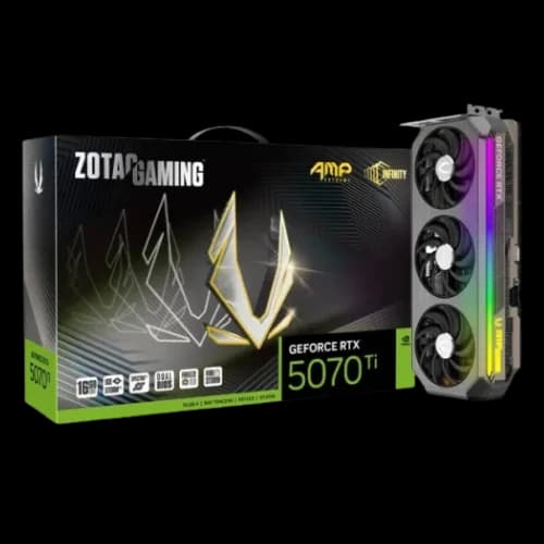 ZOTAC GAMING GeForce RTX 5070 Ti AMP Extreme INFINITY 16GB GDDR7 Graphics Card